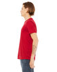 Bella + Canvas Unisex Triblend T-Shirt solid red tribln ModelSide
