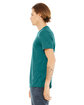 Bella + Canvas Unisex Triblend T-Shirt teal triblend ModelSide