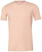 Bella + Canvas Youth Triblend Short-Sleeve T-Shirt PEACH TRIBLEND OFFront