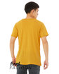 Bella + Canvas FWD Fashion Unisex Triblend Raw Neck T-Shirt mustard triblend ModelBack