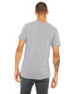 Bella + Canvas Unisex Triblend V-Neck T-Shirt ath grey triblnd ModelBack