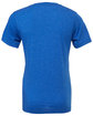 Bella + Canvas Unisex Triblend V-Neck T-Shirt tr royal triblnd OFBack