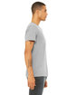 Bella + Canvas Unisex Triblend V-Neck T-Shirt ath grey triblnd ModelSide