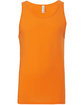 Bella + Canvas Unisex Jersey Tank neon orange OFFront