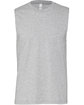 Bella + Canvas Unisex Jersey Muscle Tank ATHLETIC HEATHER FlatFront