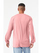 Bella + Canvas Unisex Jersey Long-Sleeve T-Shirt pink ModelBack