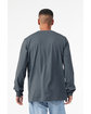 Bella + Canvas Unisex Jersey Long-Sleeve T-Shirt steel blue ModelBack