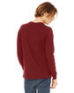 Bella + Canvas Unisex Jersey Long-Sleeve T-Shirt CARDINAL ModelBack