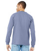 Bella + Canvas Unisex Jersey Long-Sleeve T-Shirt LAVENDER BLUE ModelBack