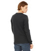 Bella + Canvas Unisex Jersey Long-Sleeve T-Shirt DARK GREY ModelBack