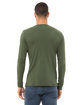 Bella + Canvas Unisex Jersey Long-Sleeve T-Shirt MILITARY GREEN ModelBack