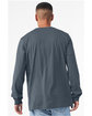 Bella + Canvas Unisex Jersey Long-Sleeve T-Shirt VINTAGE NAVY ModelBack
