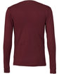 Bella + Canvas Unisex Jersey Long-Sleeve T-Shirt maroon FlatBack