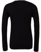 Bella + Canvas Unisex Jersey Long-Sleeve T-Shirt black FlatBack