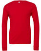 Bella + Canvas Unisex Jersey Long-Sleeve T-Shirt RED FlatFront
