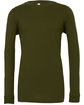 Bella + Canvas Unisex Jersey Long-Sleeve T-Shirt olive FlatFront