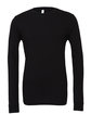 Bella + Canvas Unisex Jersey Long-Sleeve T-Shirt black FlatFront