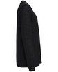 Bella + Canvas Unisex Jersey Long-Sleeve T-Shirt SOLID BLACK SLUB OFSide