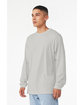 Bella + Canvas Unisex Jersey Long-Sleeve T-Shirt silver ModelSide