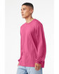 Bella + Canvas Unisex Jersey Long-Sleeve T-Shirt berry ModelSide