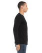 Bella + Canvas Unisex Jersey Long-Sleeve T-Shirt BLACK ModelSide