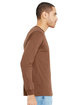 Bella + Canvas Unisex Jersey Long-Sleeve T-Shirt chestnut ModelSide