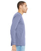 Bella + Canvas Unisex Jersey Long-Sleeve T-Shirt lavender blue ModelSide
