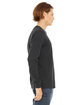 Bella + Canvas Unisex Jersey Long-Sleeve T-Shirt DARK GREY ModelSide