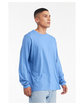 Bella + Canvas Unisex Jersey Long-Sleeve T-Shirt carolina blue ModelSide