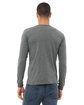 Bella + Canvas Unisex CVC Jersey Long-Sleeve T-Shirt deep heather ModelBack