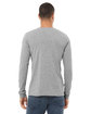 Bella + Canvas Unisex CVC Jersey Long-Sleeve T-Shirt ATHLETIC HEATHER ModelBack