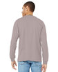 Bella + Canvas Unisex CVC Jersey Long-Sleeve T-Shirt hthr pink gravel ModelBack