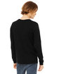 Bella + Canvas Unisex CVC Jersey Long-Sleeve T-Shirt black heather ModelBack