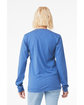 Bella + Canvas Unisex CVC Jersey Long-Sleeve T-Shirt hthr colum blue ModelBack