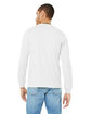 Bella + Canvas Unisex CVC Jersey Long-Sleeve T-Shirt solid wht blend ModelBack