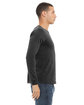 Bella + Canvas Unisex CVC Jersey Long-Sleeve T-Shirt dark gry heather ModelSide
