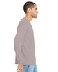 Bella + Canvas Unisex CVC Jersey Long-Sleeve T-Shirt hthr pink gravel ModelSide