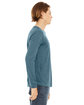 Bella + Canvas Unisex CVC Jersey Long-Sleeve T-Shirt hthr deep teal ModelSide
