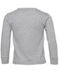 Bella + Canvas Youth Toddler Jersey Long Sleeve T-Shirt athletic heather FlatBack