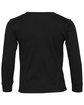 Bella + Canvas Youth Toddler Jersey Long Sleeve T-Shirt black OFBack