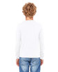 Bella + Canvas Youth Jersey Long-Sleeve T-Shirt white ModelBack