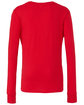 Bella + Canvas Youth Jersey Long-Sleeve T-Shirt RED FlatBack
