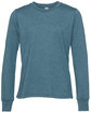 Bella + Canvas Youth Jersey Long-Sleeve T-Shirt hthr deep teal OFFront