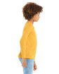 Bella + Canvas Youth Jersey Long-Sleeve T-Shirt HTHR YELLOW GOLD ModelSide