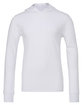 Bella + Canvas Unisex Jersey Long-Sleeve Hoodie WHITE OFFront