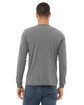 Bella + Canvas Unisex Triblend Long-Sleeve T-Shirt grey triblend ModelBack