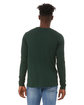 Bella + Canvas Unisex Triblend Long-Sleeve T-Shirt emerald triblend ModelBack