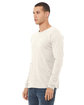 Bella + Canvas Unisex Triblend Long-Sleeve T-Shirt oatmeal triblend ModelQrt
