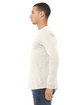 Bella + Canvas Unisex Triblend Long-Sleeve T-Shirt oatmeal triblend ModelSide