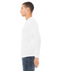 Bella + Canvas Unisex Triblend Long-Sleeve T-Shirt solid wht trblnd ModelSide